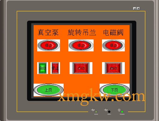 永宏P(guān)LC 在LED 微波真空干燥滅菌機(jī)